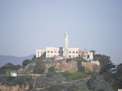 La antigua prision de Alcatraz