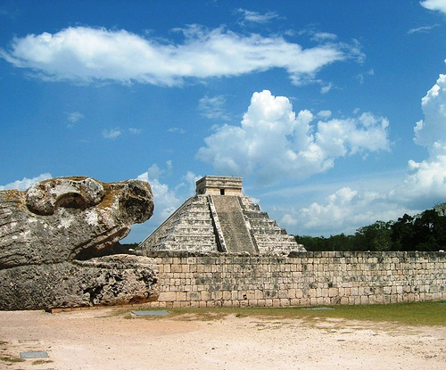 Las ruinas de Chichén Itzá