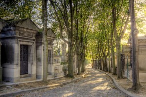 El Cementerio de Pere Lachaise de París