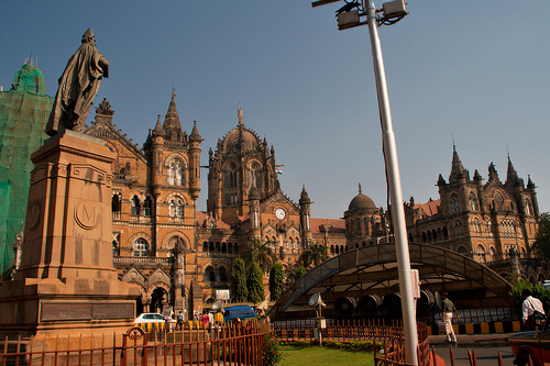 La estación de trenes de Bombay