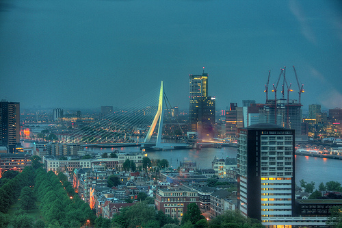 Rotterdam, su notable puerto y su hermosa arquitectura