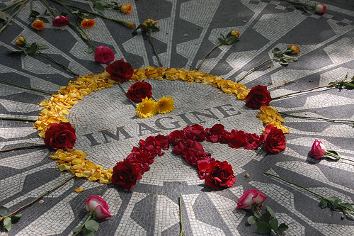 Strawberry Fields, memorial que recuerda a Jonh Lennon