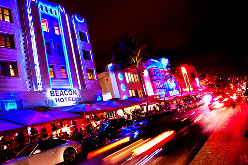 Vida nocturna en Miami Beach