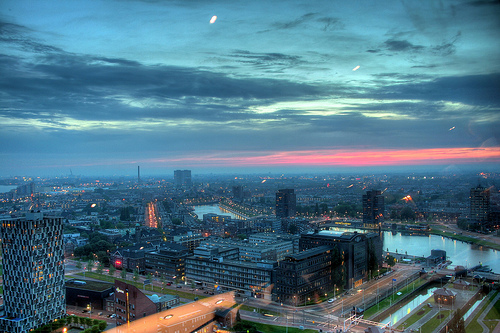 Vista de Rotterdam Euromast