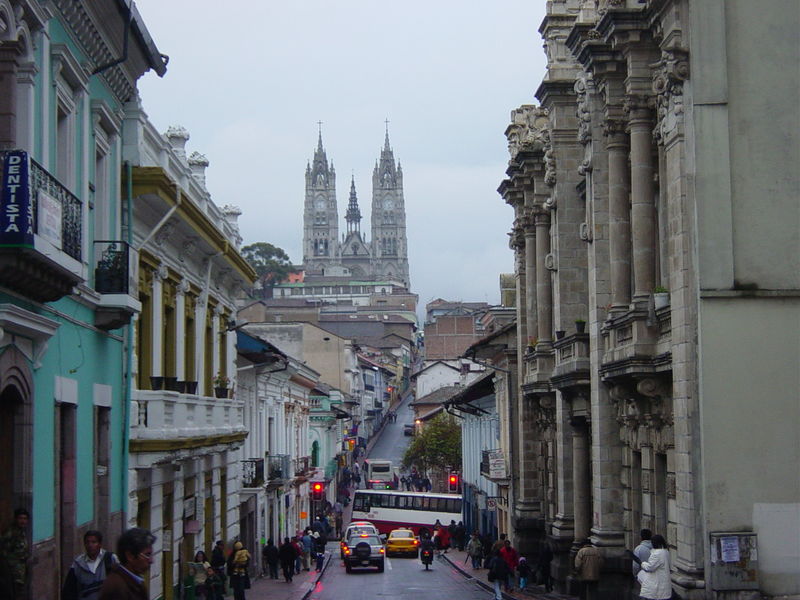 Quito, reliquia de arquitectura colonial