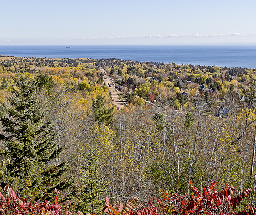Lago Superior en América del Norte