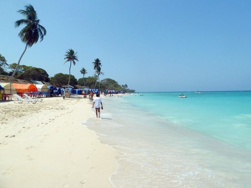 Playa Blanca: paraíso exótico cerca de Cartagena, Colombia