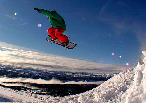 Noruega, rumbo al mejor sitio para practicar snowboarding