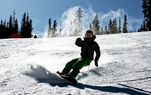 Snowboarding en Noruega
