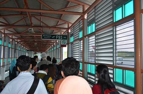 Aglomeraciones en los aeropuertos