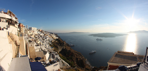 La isla de Santorini ¿Puede haber un lugar más bello?