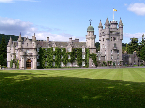El castillo de Balmoral, distinción y belleza escénica