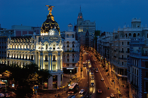 La Gran Vía de la capital española: “El Broadway Madrileño”