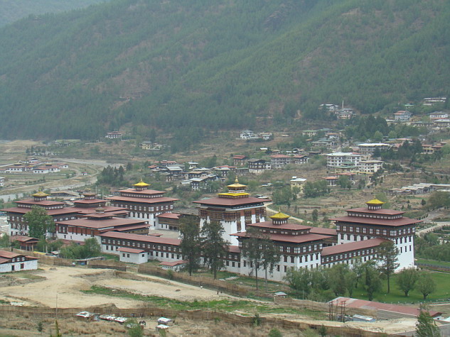 Monasterio  fortaleza 3 Tashichoe Dzong