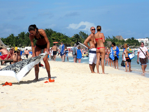 Playa del Carmen en México