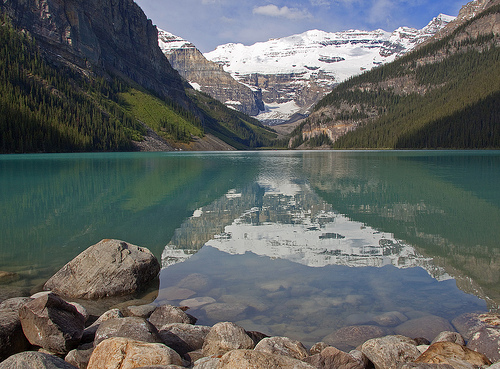 El Lago Louise en Alberta, Canadá