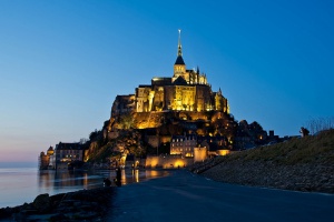El Monte Saint Michel en Francia