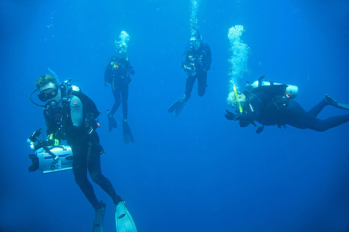 La práctica del submarinismo en Coiba
