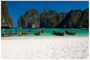 Maya Bay en Tailandia, una playa de película