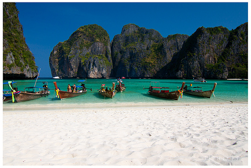 Maya Bay en Tailandia, una playa de película