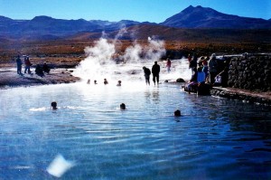 Los geiseres del Tatio, en Chile