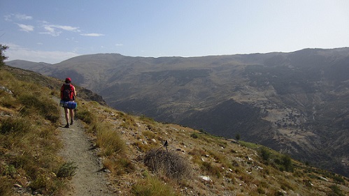 Mulhacén desde refugio de Poqueira