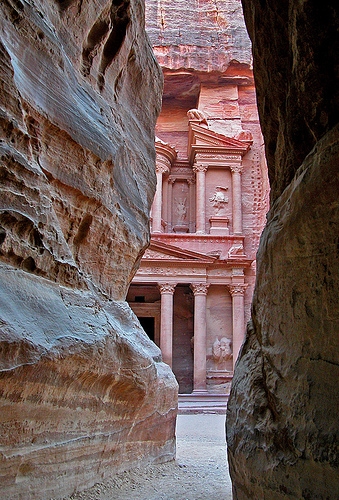 Entrada en Petra