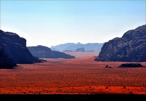 El desierto de Wadi Rum en Jordania, un trozo del planeta Marte