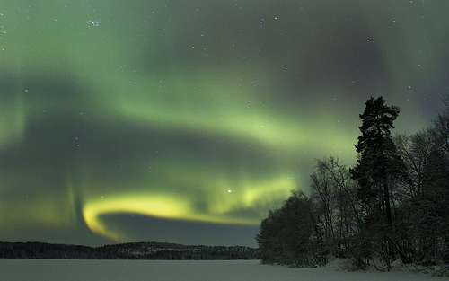 Finnmark en Noruega, es tierra de nieve, mares y cielos