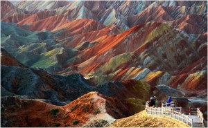 Danxia de Zhangye, arcoíris de piedra en China