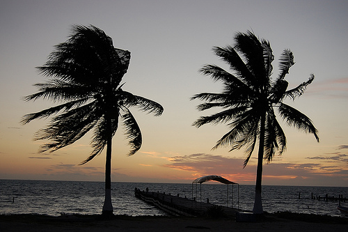 Amanecer en Punta Allen