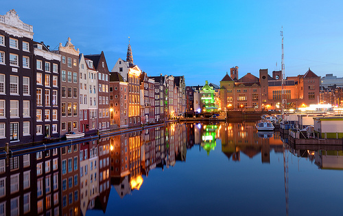 La ciudad de Ámsterdam y sus maravillosos canales