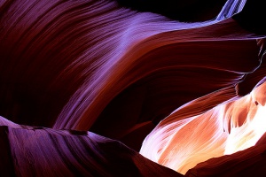 Antelope Canyon de Arizona, naturaleza espectacular