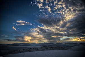 El Monumento Nacional White Sands en Nuevo México