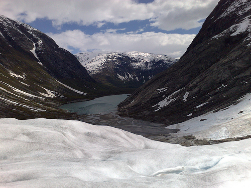 El glaciar Jostedalsbreen, el más grande de Europa continental