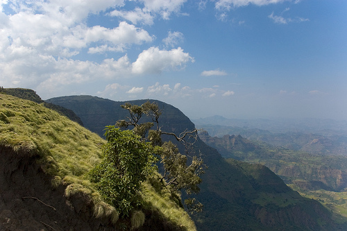 El Parque Nacional de Simien, Etiopía