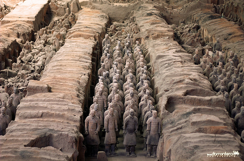 Los Guerreros de Terracota, un ejército de piedra enterrado en Xian