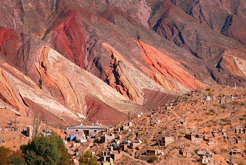 La Quebrada de Humahuaca en Argentina, un paisaje multicolor