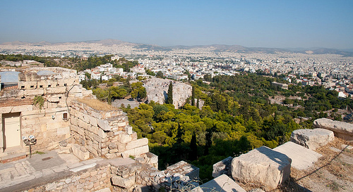 La Plaza Sintagma y el Estadio Panatenaico, el cambio de Atenas