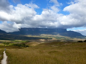 El monte Roraima, en la frontera entre Venezuela, Guyana y Brasil