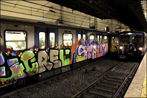 Metro en Roma