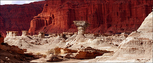 El enigmático paisaje de Ischigualasto.