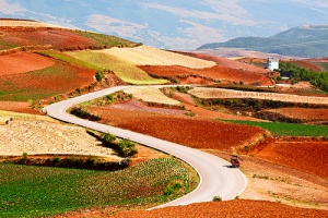 Conoce el increíble paisaje de Dongchuan Red Land