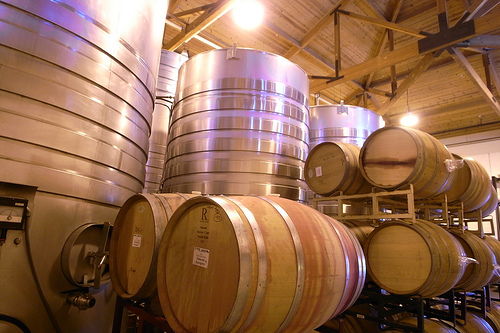 Ruta de los vinos en California_