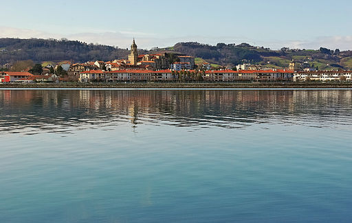 Una hermosa vista de Hendaye.