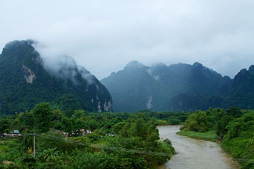 Van Vieng, en Laos.