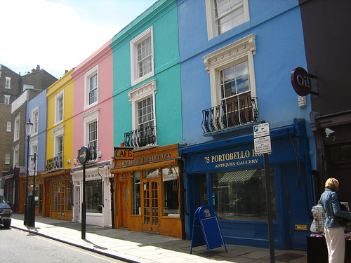 Portobello, en Notting Hill.