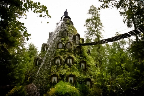 El extraordinario Magic Mountain Hotel en Chile.