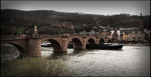 La ciudad alemana de Heidelberg