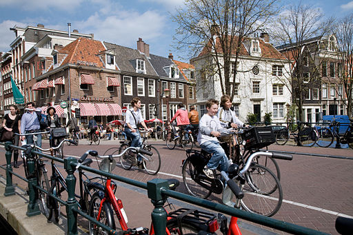Ámsterdam, en Holanda.